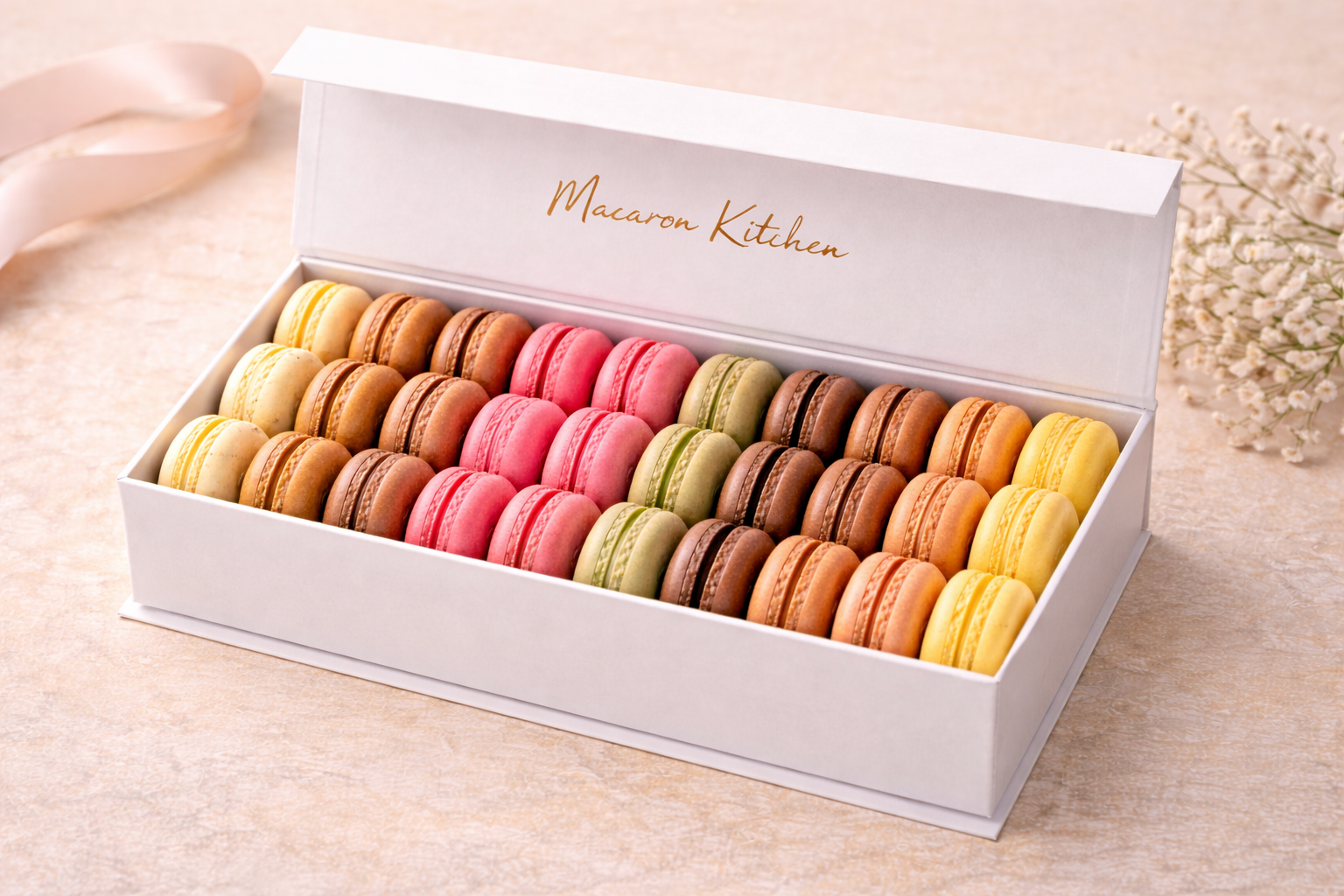 Macaron Box (Mixed 24)